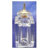 Crystal bitters bottle
