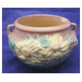 Roseville Peony Pottery Bowl - AS IS - Chipped