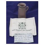 Van Briggle Pitcher w/ Certificate