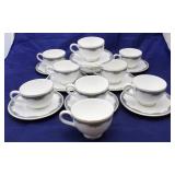 Royal Doulton "Salisbury" cups and saucers