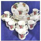 Royal Doulton Vintage Grape 36 pc china set
