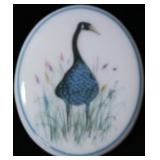 P Buckley Moss Summer Day Pin