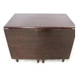 Mahogany Drop Leaf Dining Table