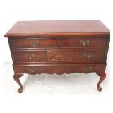 Queen Anne high cedar chest by Lane
