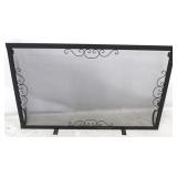 Metal fire screen