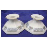 Pair Lenox Autumn Candle Holders