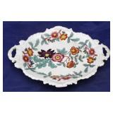 Antique porcelain 2 handled platter
