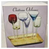 Chateau Orleans 6 pc cordial set in box