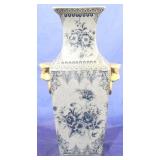 Oriental pottery vase
