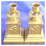 Pair candleholders