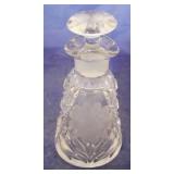 Very nice cut glass cruet with stopper