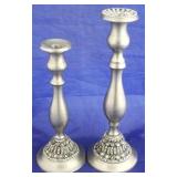 Pair candleholders