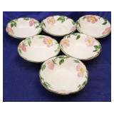 Set of 6 Franciscan Desert Rose Bowls