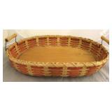 Danville VA basket signed Wright, dated 2011