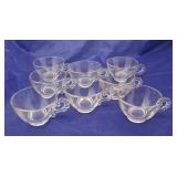Candlewick Set of 8 Glass Punch Cups
