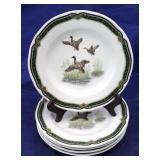 Noritake set of 5 "Marshlands" Plates