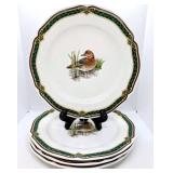 Set of 4 Noritake "Marshlands" Plates