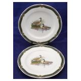 Set of 2 Noritake "Marshands" Plates