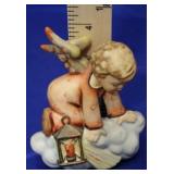 Hummel Wall Hanging Angel Figure with Lantern