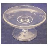 Vintage wheel cut bon bon dish