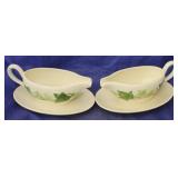 2 Franciscan Ivy gravy boats