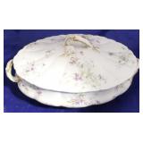 Haviland Limoges covered vegetable dish
