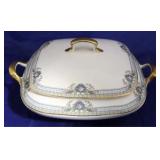 Carrollton covered vegetable dish