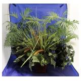 Group artificial greenery