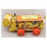 Fisher Price "Happy Hippo" roll toy