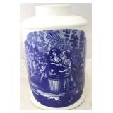 Blue & white vase