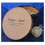 Hat box to include bow