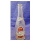 Dr. Wells soda bottle  8" tall