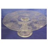 Vintage grape cake stand