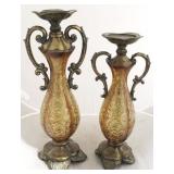 Pair candle holders