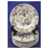 Set of  7 Bridgewater English Plates