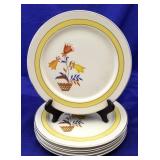 Set of 6 Albright plates