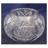 Crystal Vase ( As is, Chipped)