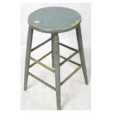 Painted Stool   24" X 12"
