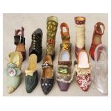 12 Assorted shoe figures