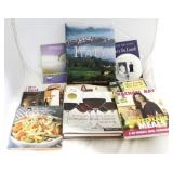 10 Assorted cookbooks