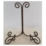 Metal plate stand