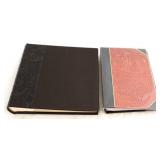 2 Empty photo albums