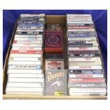 Assorted cassette tapes