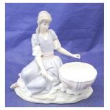 Lladro Woman Figure
