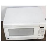 GE microwave - white