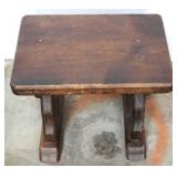 Wood stool