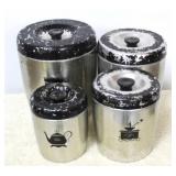 4 Piece canister set