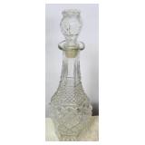 Glass decanter bottle