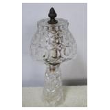 Glass Electric Lamp - 12 1/2" tall