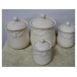 4 piece Canister set